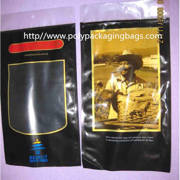 Buy Luxury Moisturized Cigar Humidor Bags With Color Printed For Cuba Cigars / Havana Cigars at wholesale prices