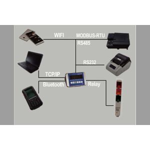 Waterproof IP67 Electronic Weighing Indicator With Stainless Steel Housing