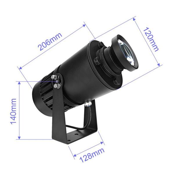 IP67 Waterproof Outdoor Gobo Projector Logo Warning Light