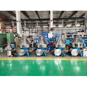 High Speed Dairy Milk Clarifier Disc Stack Separator Centrifuge