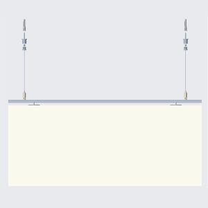 Corner screw suspension kit sound-absorbing wall soundproof panels and