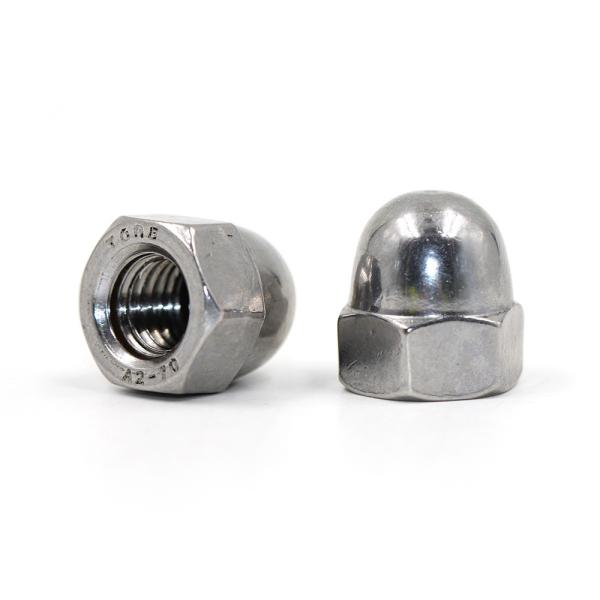 Buy Stainless Steel 304 Hex Cap Nuts M1-M16 Nickel Plated DIN Standard at wholesale prices