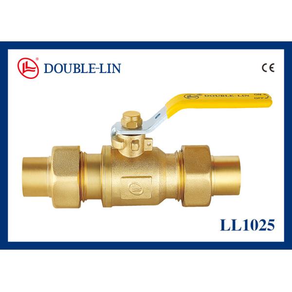 Buy 22mm X 22mm Thread Connection 5 Bar Brass Gas Valves at wholesale prices