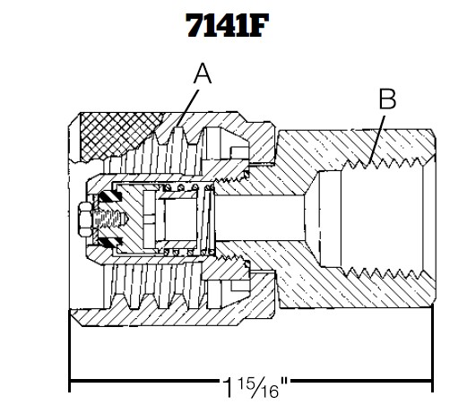 Brass Connector 7141f Propane Fitting For Fuel Line