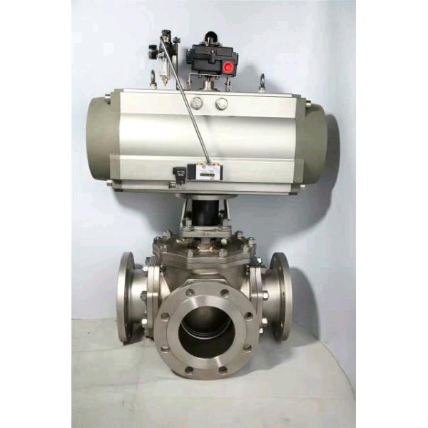 Buy 90 degree rotary actuator pneumatic control valves at wholesale prices