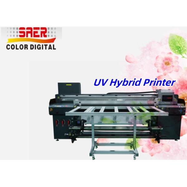 Buy Automatic High Speed Large Size Poster Printing Production UV Plotter Machine For Roll To Roll And Flatbed Printer at wholesale prices