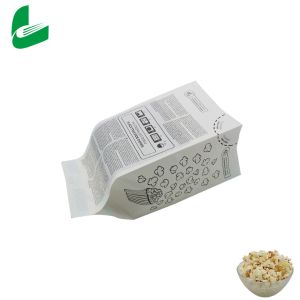 Biodegradable Popcorn Bags Custom Logo Printing Made Of 2 Layers*36gsm/39gsm