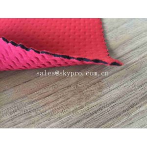 China Custom Pattern Foam Sponge Polyester Knitted Laminated Neoprene Fabric on sale China Custom Pattern Foam Sponge Polyester Knitted Laminated Neoprene Fabric on sale