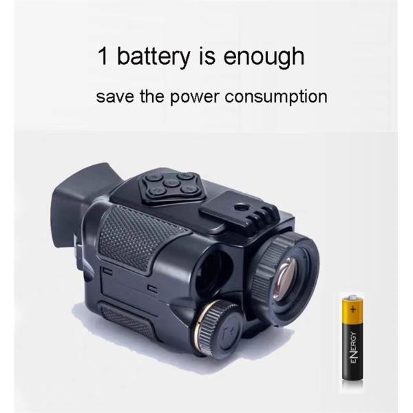 ABS PC MINI ABS PC Helmet Mounted Night Vision Goggles 102×76×49mm