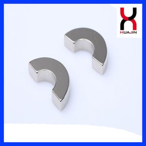 Quality Neodymium Customized Arc Shaped Magnets High Grade High Temperature Resistant for sale