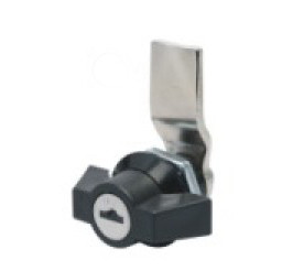 Black Wing Knob Quarter Turn Locks for Industrial Cabinets