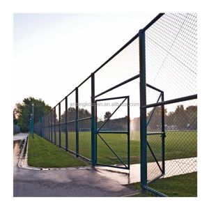 25*25mm 50*50mm 60*60mm 80*80mm Open Size Chain Link Fence with Galvanized PVC