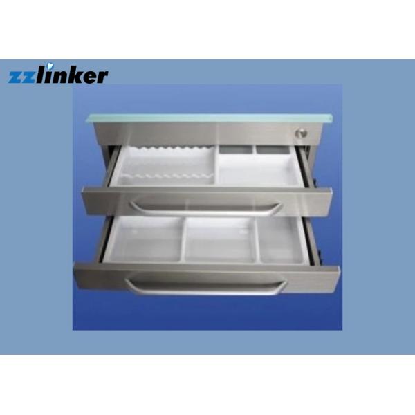 Metal Dental Surgery Cabinets For Dentist Office , Gold Dental Storage Cabinets