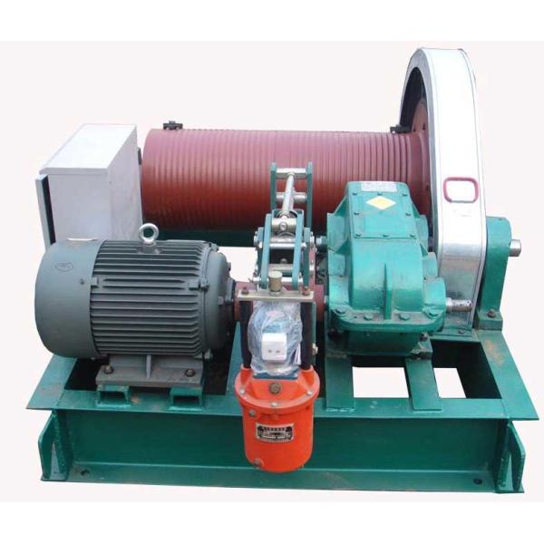 Industrial Electric Wire Rope Winch Machine For Factory / Workshop / Port