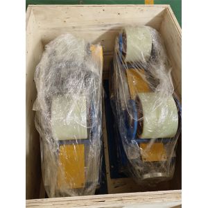 Adjustable Self Aligning Welding Rotator PU Rubber Steel Wheels Special Designed