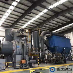 Solid and hazardous waste rotary kiln High efficiency and low consumption Simple equipment maintenance