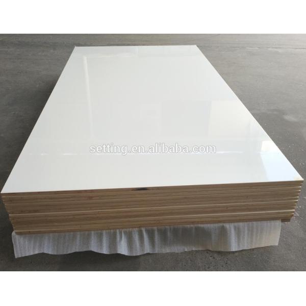 acrylic face pvc foam board in water -proof ,light weight for wardrobe ,sliding doors
