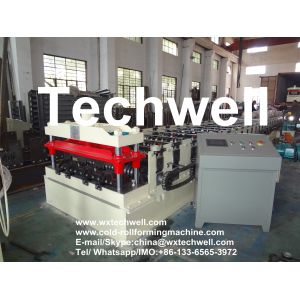 CE Approved Floor Deck Roll Forming Machine for Making 0.8 --1.0 mm Thickness