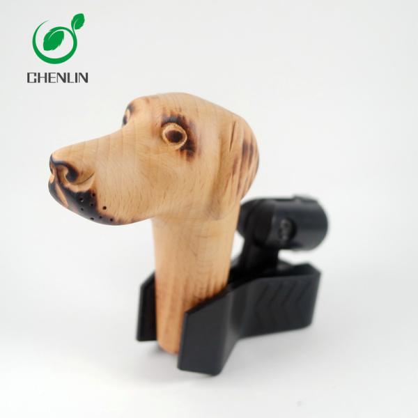 Buy Craft Curved Animal Carved Umbrella Handle Solid Wood Material ISO9001 at wholesale prices