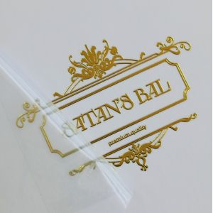 Quality Custom Waterproof Perfume Bottle Packaging Adhesive Roll Sticker Labels for Cosmetics for sale