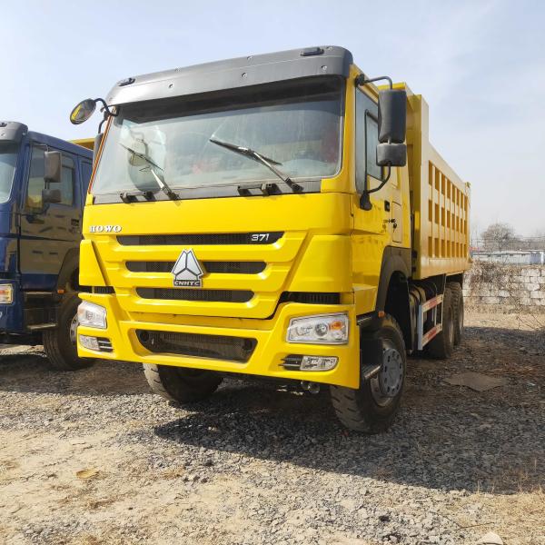 Buy 6x4 Diesel Used Dump Truck Tipper Second Hand Howo 371hp at wholesale prices
