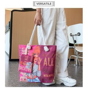 Versatile And Practical Multifunctional Zipper Handbag, Foldable Beach Bag,