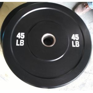 Tranning Weight Lifting Pure Rubber Bumper Plates