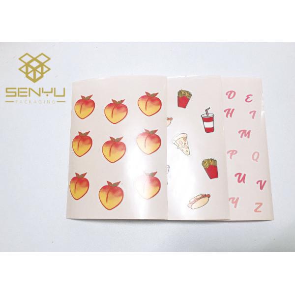 Buy Self Adhesive Custom Printable Label Stickers Clear PET Material Stickers at wholesale prices