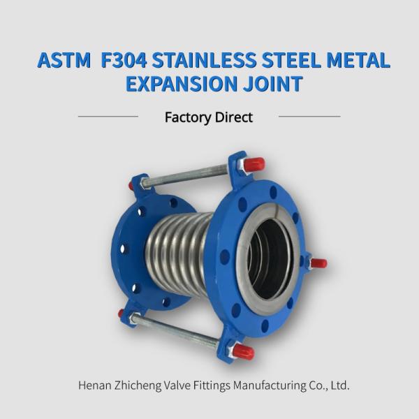Pipes Line Steam Bellows Expansion Joints Carbon Steel Flange Metal 304 Stainless Steel Bellows