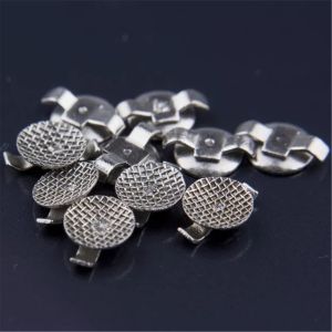 Round Bondable Lingual Button W/ Small Cleat Mesh Base