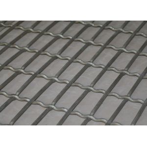 Lock Crimped Weave Stainless Screen Mesh For Pig Raising , Corrosion Resistant