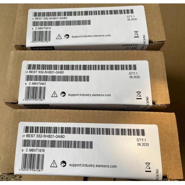 6ES7332-5HB01-0AB0 SIMATIC S7-300 SM332 Analog Output Module with Potential Isolation