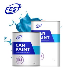 Customized Electroplated Flash Blue High Brightness Car Paint