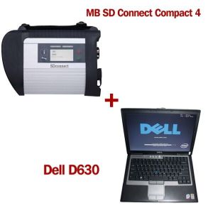 Quality MB SD Connect Compact 4 Star Diagnosis 2020.3V Software Version Plus Dell D630 Laptop for sale
