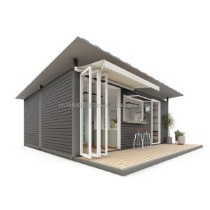 Galvanized Steel Square Tubes Main Structure Used for Prefabricated Modular Flat