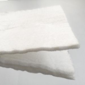 Contemporary Design Black Polyester Staple Fiber Needle Punched Nonwoven