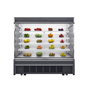 2412L Commercial Refrigeration Equipment Multideck Cabinet Open Display Showcase