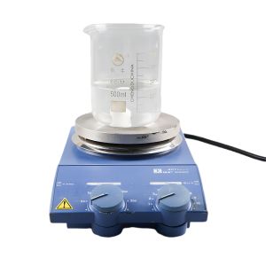 China JiAn Circular Top Analog Hotplate Stirrer 340ºC Max Laboratory Tools on sale