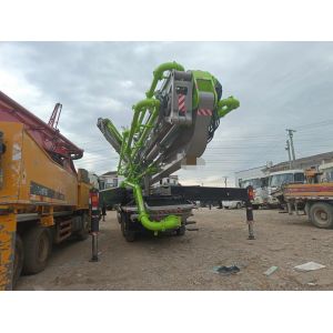 Zoomlion 63m on Scania Used and Green for Environmentally-Friendly Construction