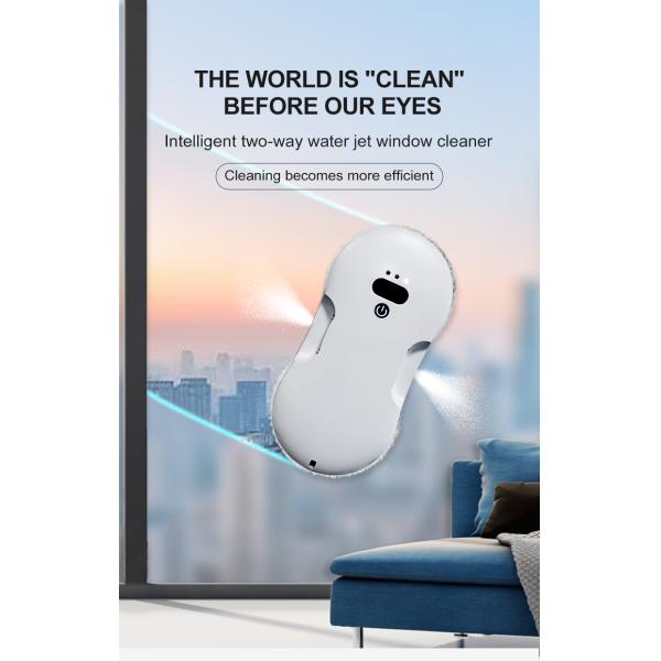 Convenient Remote Control Household Electric Window Cleaning Robot with 4m Safety Rope