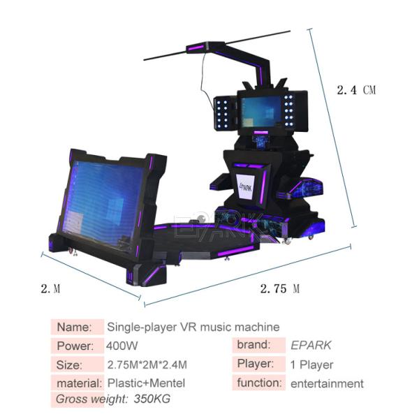 Walking Shooting Music Game 9d Vr Machine Coin Operated with Adult Movies