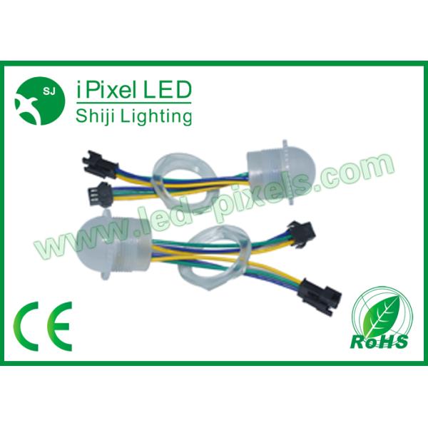 Full color 26mm UCS1903 ic rgb pixel with Frosted Transparent Cases