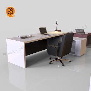 Inconspicuous Joins Solid Surface Office Furniture Executive Standing Desk
