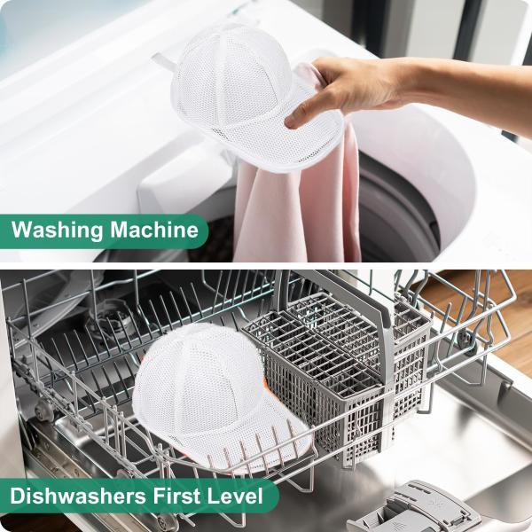 BASEBALL CAP CLEANING BAG WITH CAP HOLDER HAT DEFORMATION-PROOF STORAGE