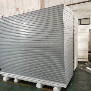 204pcs 10kg lightweight eps sandwich panel with 0.426mm for a 40ft container