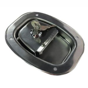 Stainless Lockable Whale Tail Push To Close Latch