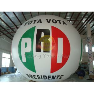 Reusable Fireproof Inflatable Political Advertising Balloon with Total Digital Printing