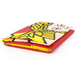 CMYK Printing 90x150cm 100D Polyester Italy Sicily Flag