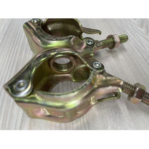 Double Clamp Scaffolding Coupler Crossed Fastener Swivel Scaffold Coupler