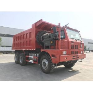 ZZ5707S3840AJ 63Km/h 371hp LHD 70T Mining Dump Truck